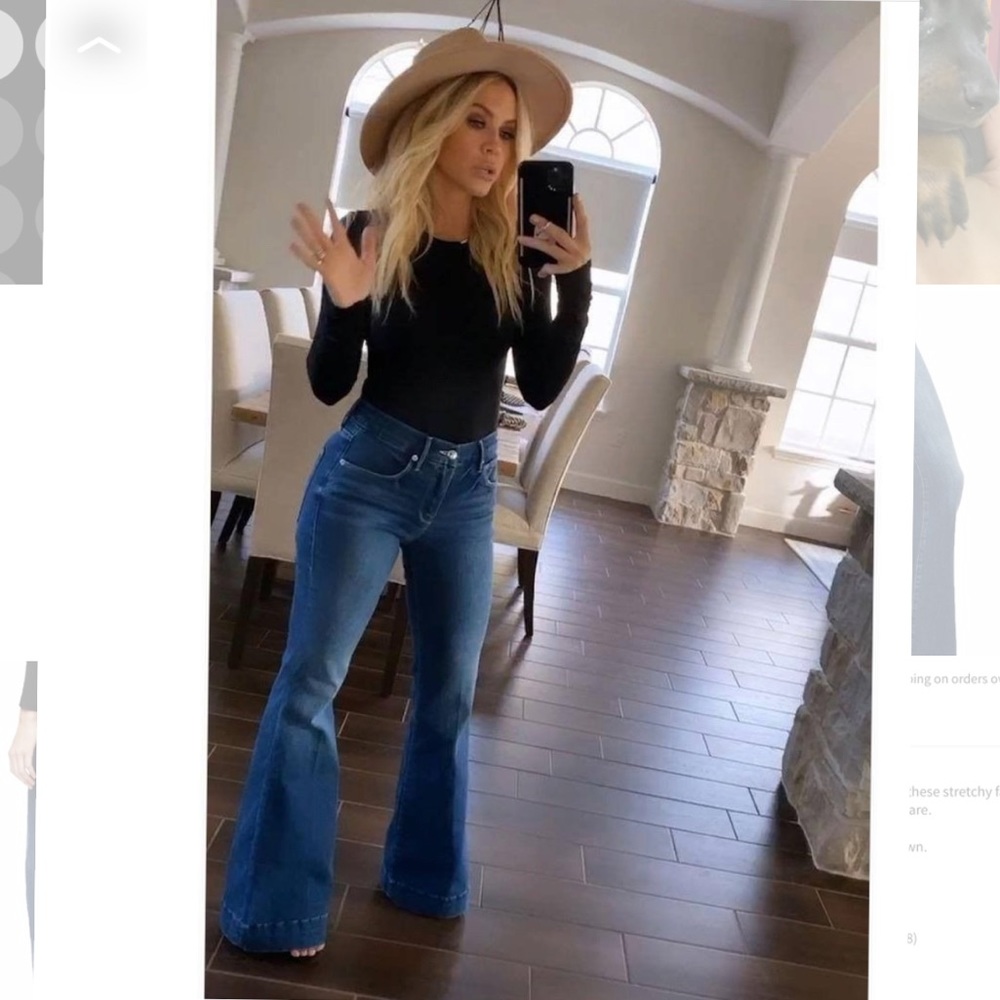 Good America Good Flare Jeans Size 6